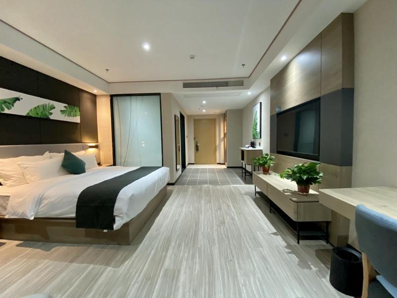 Thank Inn Chain Suqian Hubin New District Santaishan Park Екстер'єр фото